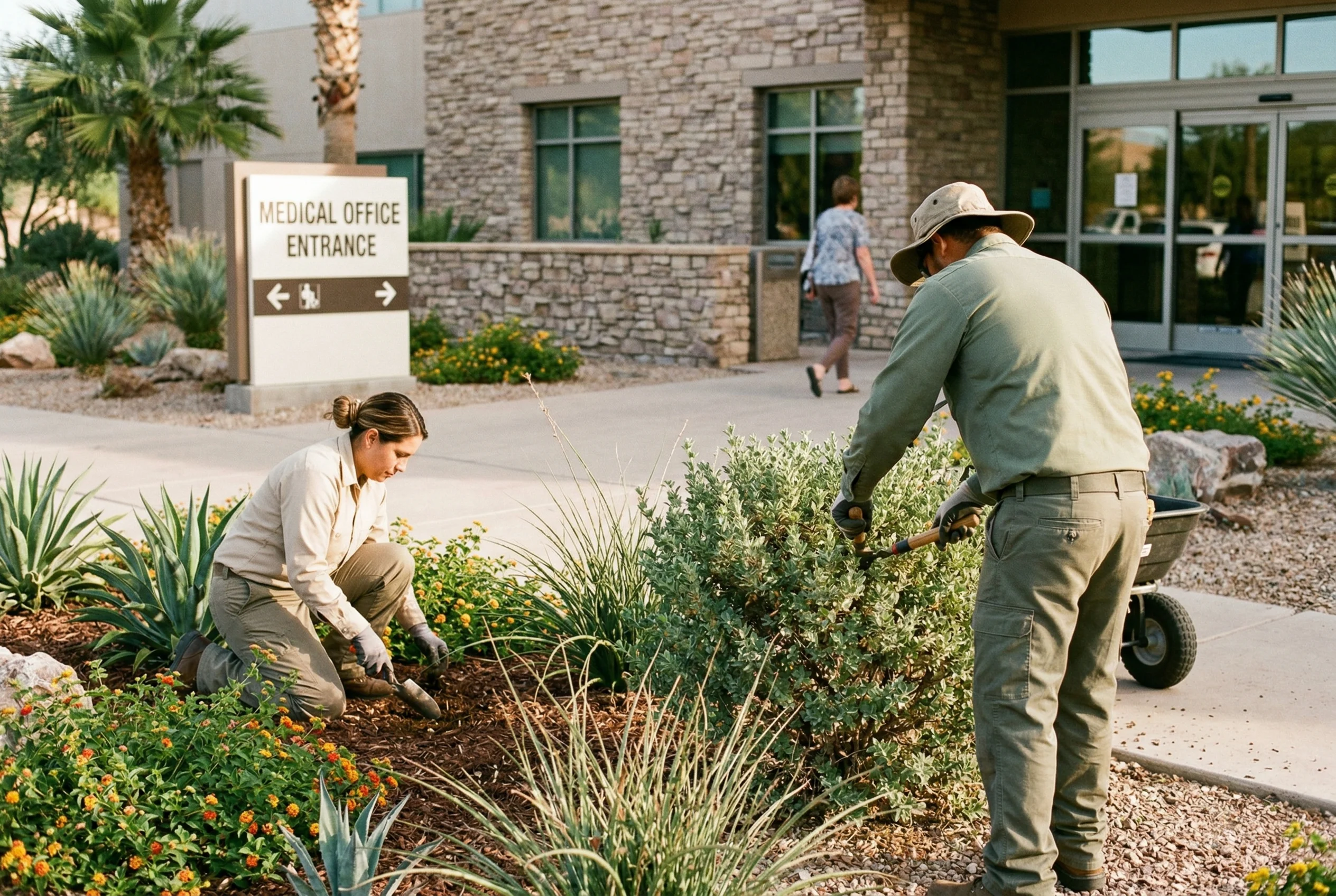 Hospital Landscape Maintenance