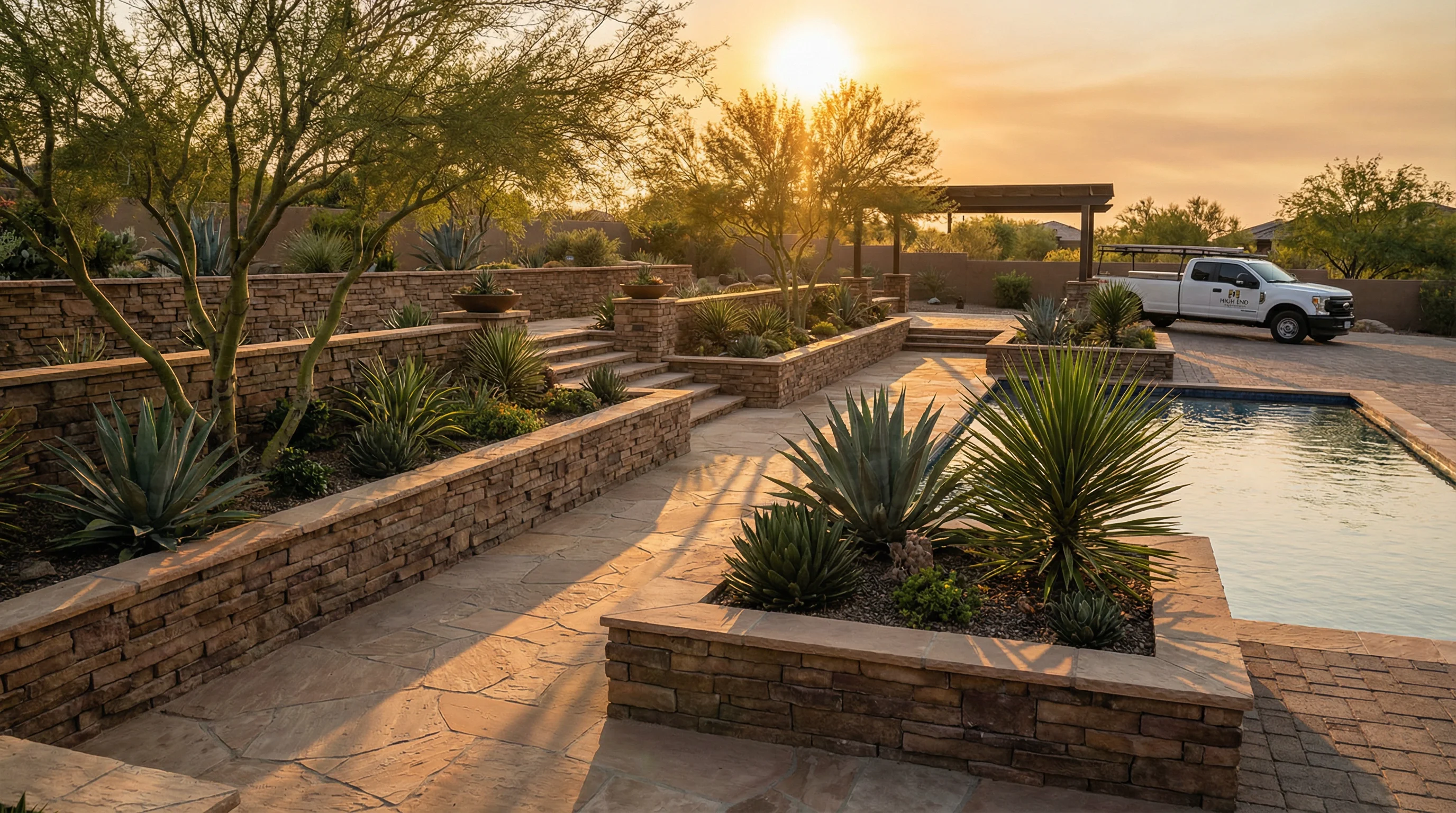 Retaining Walls Installation